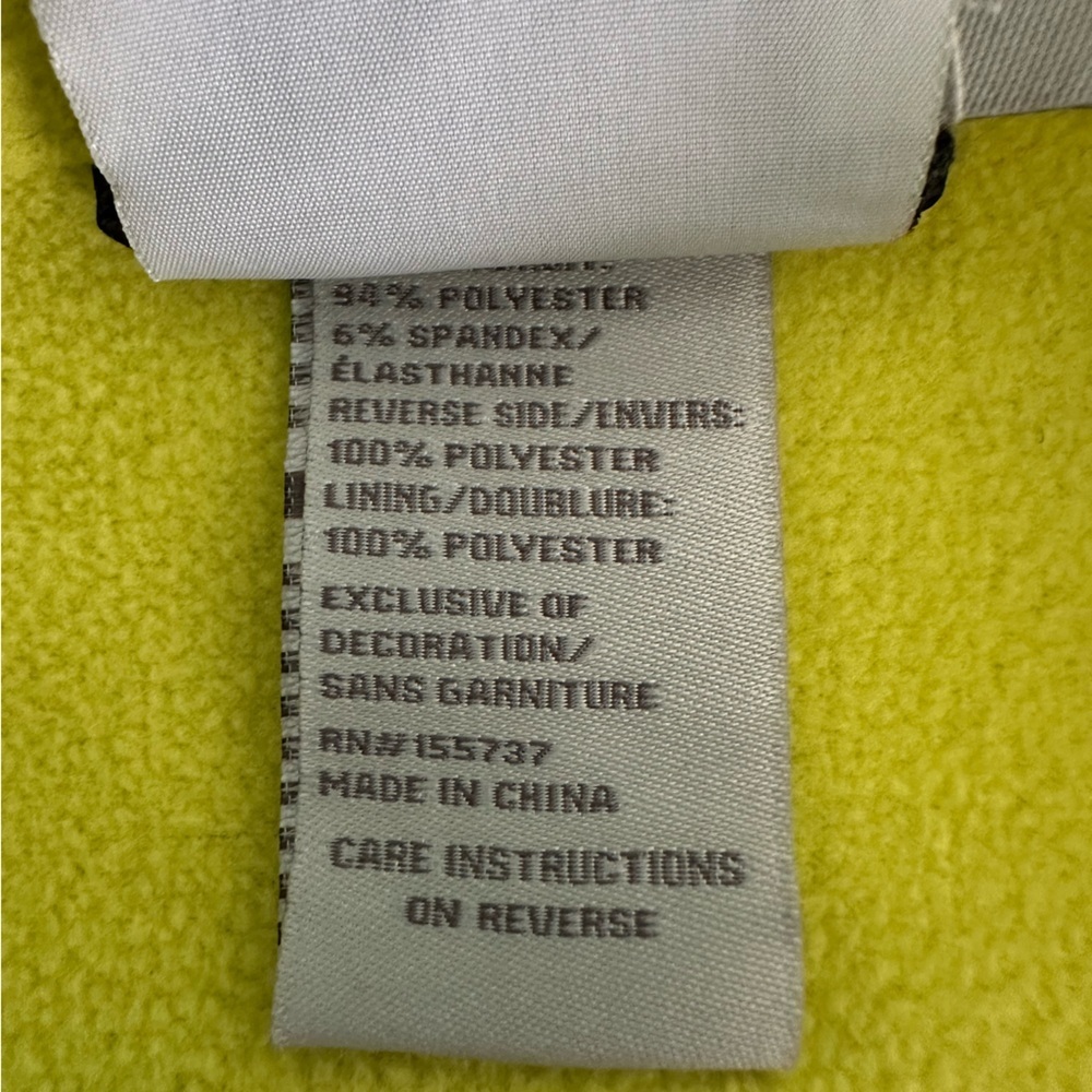 Cinch Vest Mens XL Gray and Yellow Softshell Fleece Lined Zip Pockets Outdoor - Picture 4 of 5